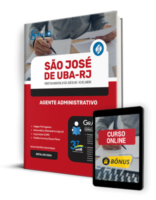 Apostila Prefeitura de São José de Ubá - RJ  - Agente Administrativo - Imagem 1