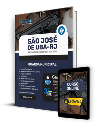 Capa Apostila Prefeitura de São José de Ubá - RJ  - Guarda Municipal