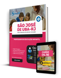 Capa Apostila Prefeitura de São José de Ubá - RJ  - Professor de Educação Infantil