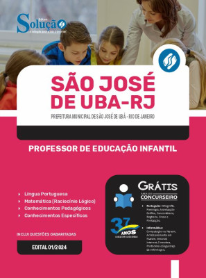 Apostila Prefeitura de São José de Ubá - RJ  - Professor de Educação Infantil - Imagem 3