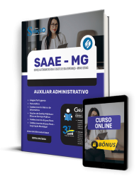 Capa Apostila SAAE Boa Esperança - MG  - Auxiliar Administrativo