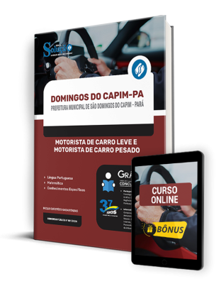 Apostila Prefeitura de São Domingos do Capim - PA  - Motorista de Carro Leve e Motorista de Carro Pesado - Imagem 1