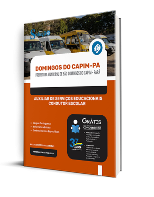 Apostila Prefeitura de São Domingos do Capim - PA  - Auxiliar de Serviços Educacionais - Condutor Escolar - Imagem 2