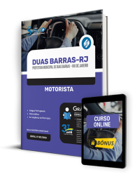 Capa Apostila Prefeitura de Duas Barras - RJ  - Motorista