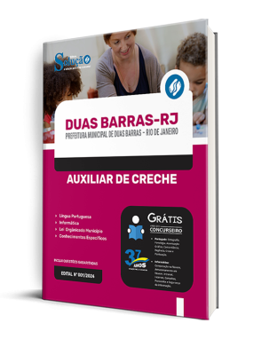 Apostila Prefeitura de Duas Barras - RJ  - Auxiliar de Creche - Imagem 2