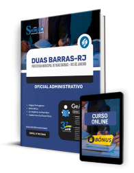 Capa Apostila Prefeitura de Duas Barras - RJ  - Oficial Administrativo