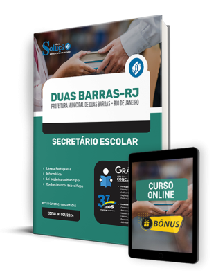 Apostila Prefeitura de Duas Barras - RJ  - Secretário Escolar - Imagem 1