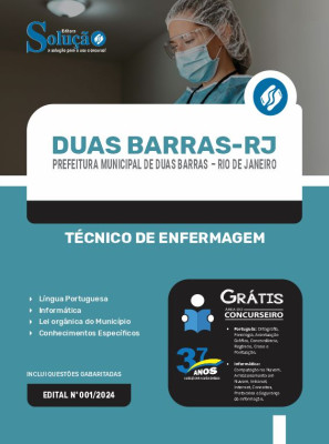 Apostila Prefeitura de Duas Barras - RJ  - Técnico de Enfermagem - Imagem 3