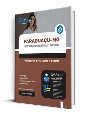 Apostila Prefeitura de Paraguaçu - MG  - Técnico Administrativo - Imagem 2
