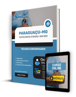 Apostila Prefeitura de Paraguaçu - MG  - Técnico Enfermagem - Imagem 1