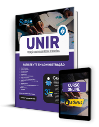Capa Apostila UNIR  - Assistente em Administração