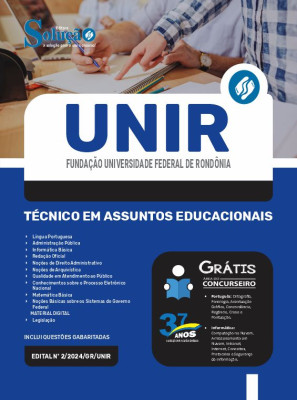 Apostila UNIR em PDF  - Técnico em Assuntos Educacionais - Imagem 1