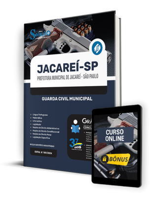 Apostila Prefeitura de Jacareí - SP  - Guarda Civil Municipal - Imagem 1