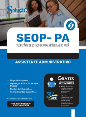 Apostila SEOP-PA  - Assistente Administrativo - Imagem 3