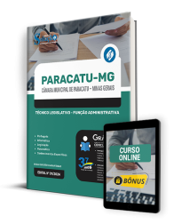 Capa Apostila Câmara de Paracatu - MG  - Técnico Legislativo - Função Administrativa
