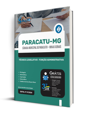 Apostila Câmara de Paracatu - MG  - Técnico Legislativo - Função Administrativa - Imagem 2