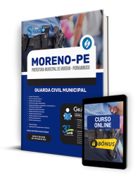 Capa Apostila Prefeitura de Moreno - PE  - Guarda Civil Municipal