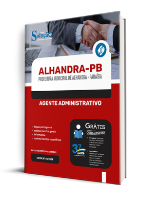 Apostila Prefeitura de Alhandra - PB  - Agente Administrativo - Imagem 2
