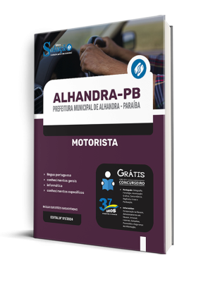 Apostila Prefeitura de Alhandra - PB  - Motorista - Imagem 2