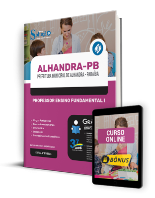 Apostila Prefeitura de Alhandra - PB  - Professor Ensino Fundamental I - Imagem 1