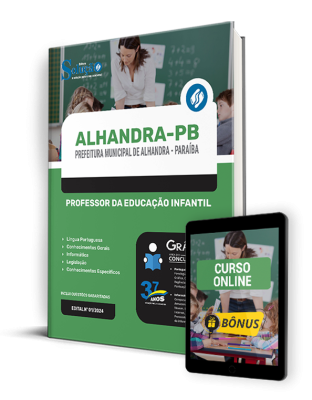 Apostila Prefeitura de Alhandra - PB  - Professor da Educação Infantil - Imagem 1