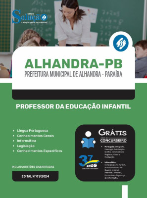 Apostila Prefeitura de Alhandra - PB  - Professor da Educação Infantil - Imagem 3
