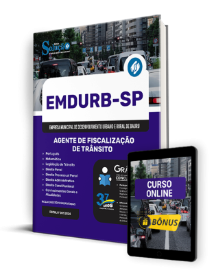 Apostila EMDURB-SP  - Agente de Fiscalização de Trânsito - Imagem 1