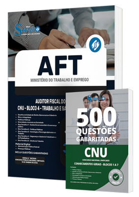 Combo Impresso AFT - Auditor Fiscal do Trabalho - CNU - Bloco 4 - Trabalho e Saúde do Trabalhador - Imagem 1