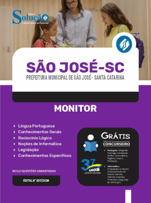 Apostila Prefeitura de São José - SC  - Monitor - Imagem 3
