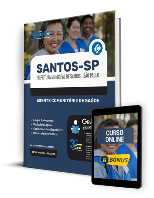Apostila Prefeitura de Santos - SP  - Agente Comunitário de Saúde - Imagem 1