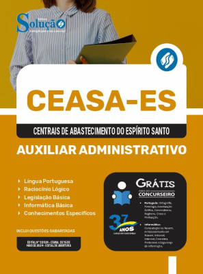Apostila CEASA-ES  - Auxiliar Administrativo - Imagem 3