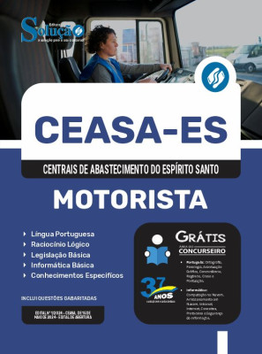 Apostila CEASA-ES em PDF  - Motorista - Imagem 1