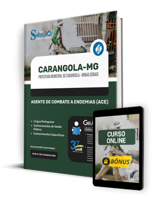 Apostila Prefeitura de Carangola - MG  - Agente de Combate a Endemias (ACE) - Imagem 1