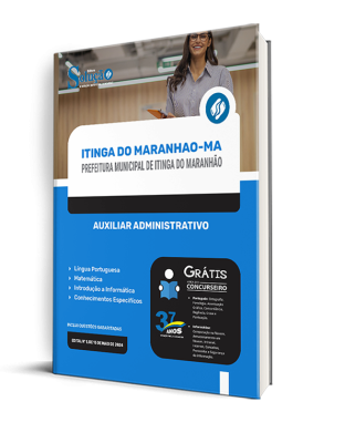 Apostila Prefeitura de Itinga do Maranhão - MA  - Auxiliar Administrativo - Imagem 2
