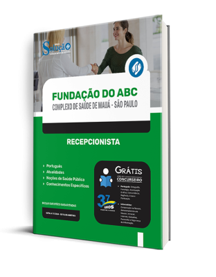 Apostila Fundação do ABC - Complexo de Saúde de Mauá - SP  - Recepcionista - Imagem 2