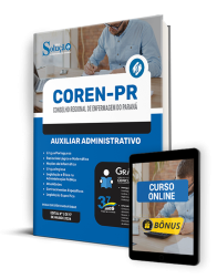 Capa Apostila COREN-PR  - Auxiliar Administrativo