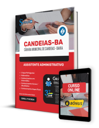 Capa Apostila Câmara de Candeias - BA  - Assistente Administrativo