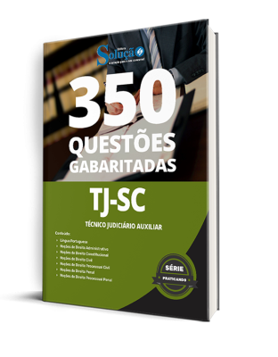 Caderno de Questões TJ-SC - Técnico Judiciário Auxiliar - 350 Questões Gabaritadas - Imagem 1