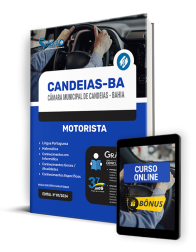 Capa Apostila Câmara de Candeias - BA  - Motorista