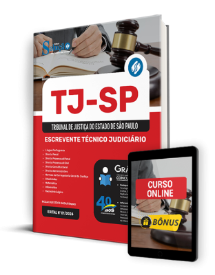 Apostila TJ-SP  - Escrevente Técnico Judiciário - Imagem 1