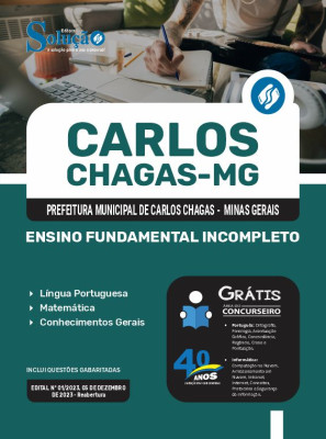 Apostila Prefeitura de Carlos Chagas - MG  - Ensino Fundamental Incompleto - Imagem 3