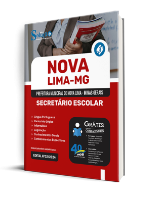 Apostila Prefeitura de Nova Lima - MG  - Secretário Escolar - Imagem 2