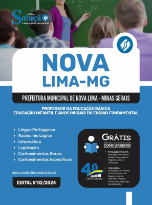 Apostila Prefeitura de Nova Lima - MG  - Professor da Educação Básica - Educação Infantil e Anos Iniciais do Ensino Fundamental - Imagem 3