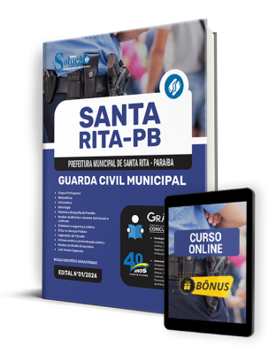 Apostila Prefeitura de Santa Rita - PB  - Guarda Civil Municipal - Imagem 1