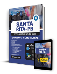 Capa Apostila Prefeitura de Santa Rita - PB  - Guarda Civil Municipal
