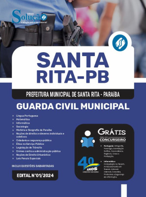 Apostila Prefeitura de Santa Rita - PB  - Guarda Civil Municipal - Imagem 3