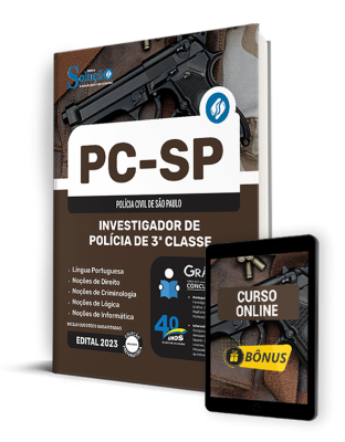 Apostila PC-SP 2025 - Investigador de Polícia de 3ª Classe - Imagem 1