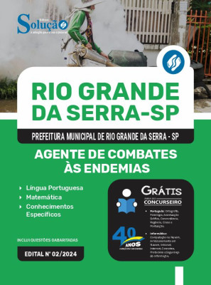 Apostila Prefeitura de Rio Grande da Serra - SP  - Agente de Combates ás Endemias - Imagem 3