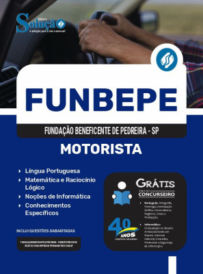 Apostila FUNBEPE em PDF  - Motorista - Imagem 1