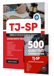 Capa Combo TJ-SP - Escrevente Técnico Judiciário